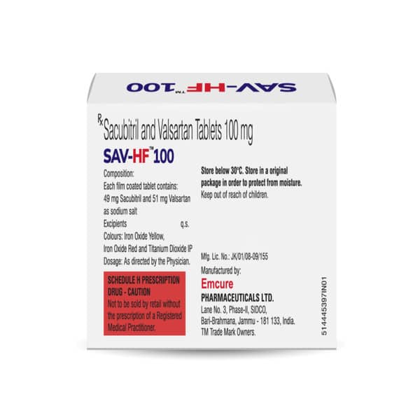 Sav Hf 100mg Strip Of 10 Tablets
