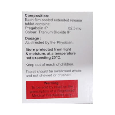 Prixain Cr 82.5mg Strip Of 15 Tablets