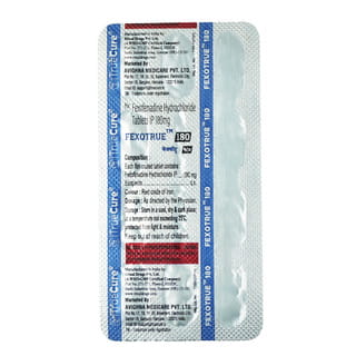 Fexotrue 180Mg Strip Of 10 Tablets