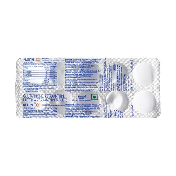 Nueye Xt Strip Of 10 Tablets