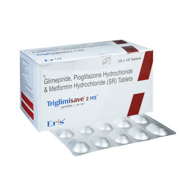 Triglimisave Hs Plus 2 Strip Of 10 Tablets