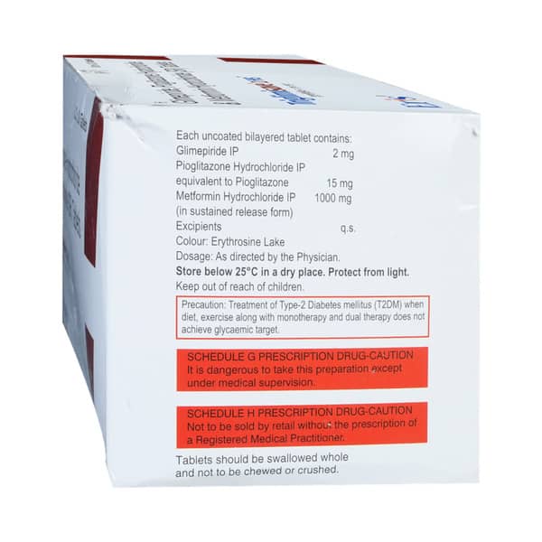 Triglimisave Hs Plus 2 Strip Of 10 Tablets