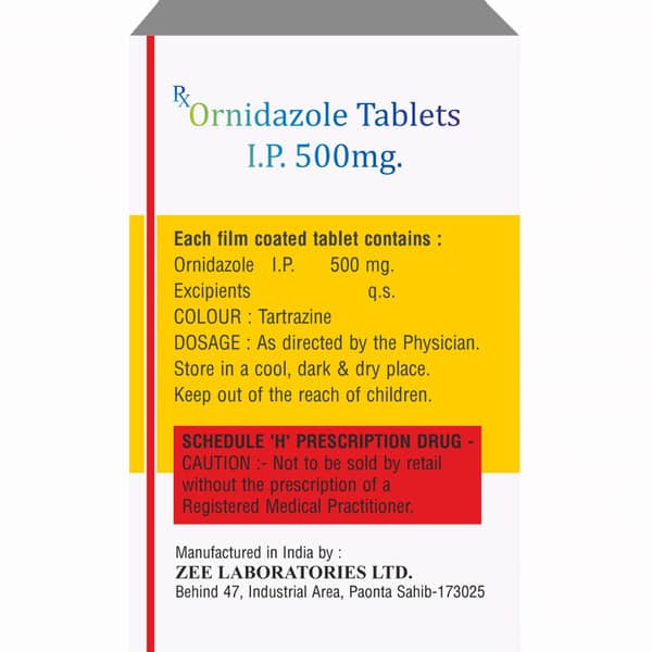 Ornixi 500Mg Strip Of 10 Tablets