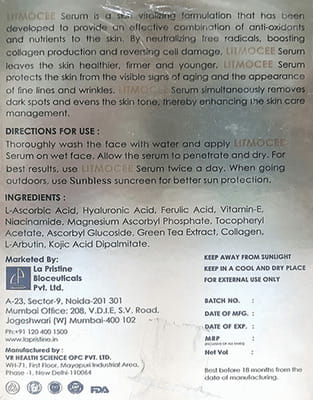 Litmocee 25% Bottle Of 15ml Serum