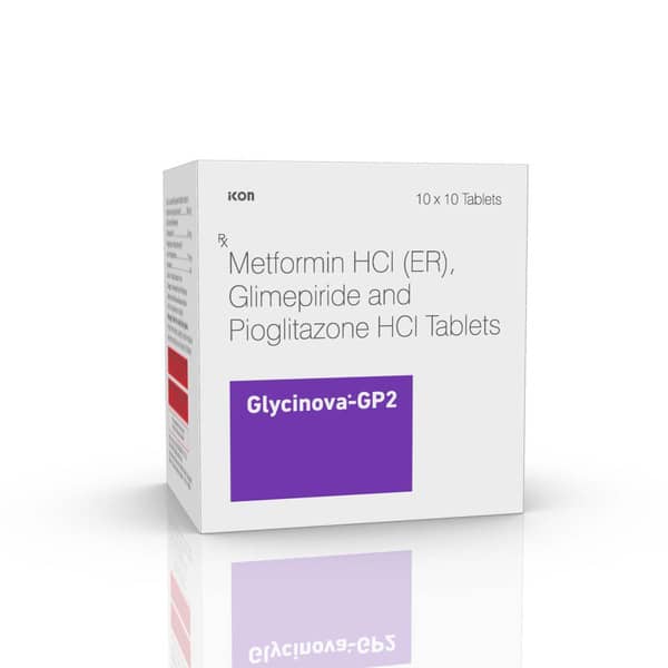 Glycinova Gp 2Mg Strip Of 10 Tablets