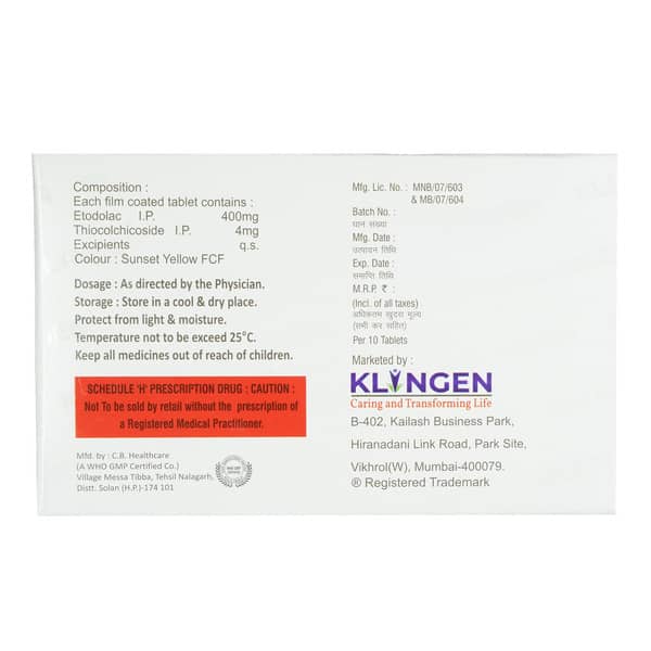 Woliklin Th Strip Of 10 Tablets