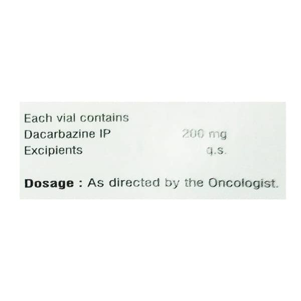 Dacsted 200 Injection 1 No's