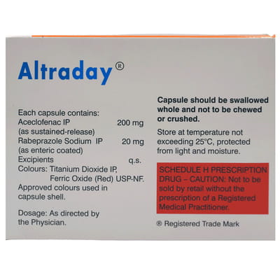 Altraday Strip Of 15 Capsules