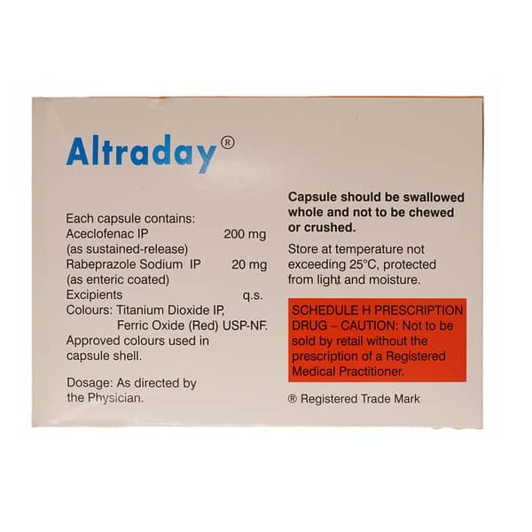 Altraday Strip Of 15 Capsules
