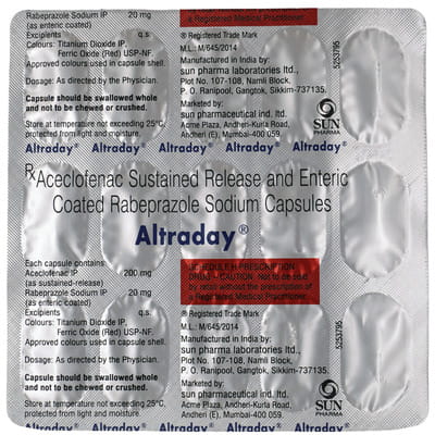Altraday Strip Of 15 Capsules