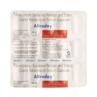 Altraday Strip Of 15 Capsules