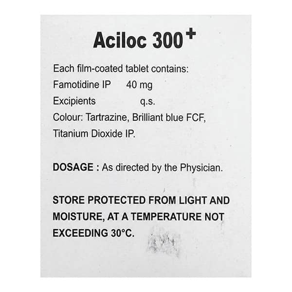 Aciloc 300 Plus Strip Of 20 Tablets