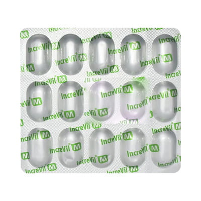 Increvil M 50/500mg Strip Of 15 Tablets