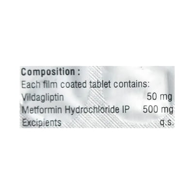 Increvil M 50/500mg Strip Of 15 Tablets