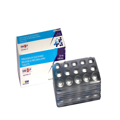 9m B12 P Strip Of 15 Tablets