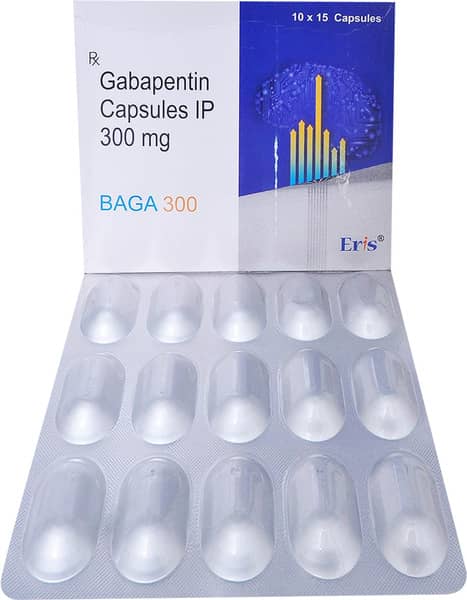 Baga 300Mg Strip Of 15 Capsules