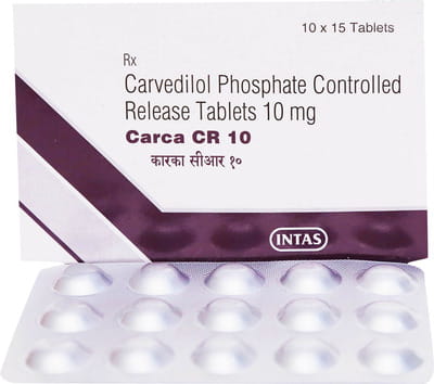 Carca Cr 10mg Strip Of 15 Tablets