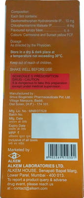 Kofclear Dx Plus Bottle Of 100ml Dry Cough Syrup