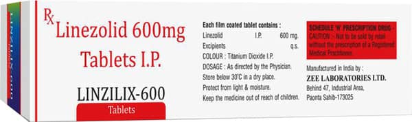 Linzilix 600Mg Strip Of 10 Tablets