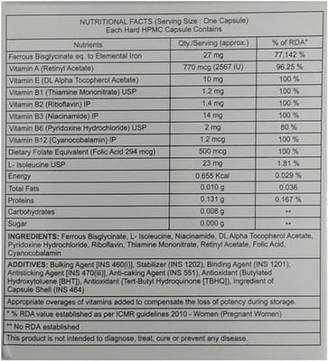 Shehenz Strip Of 10 Capsules