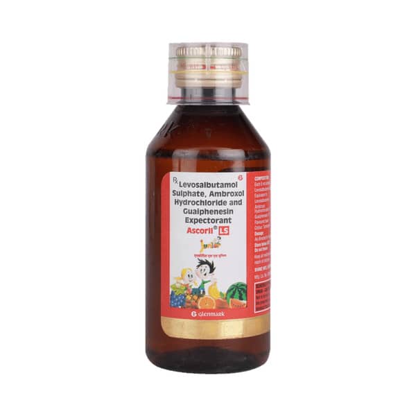 Ascoril Ls Junior Bottle Of 100Ml Expectorant