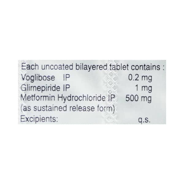 Galega Gv 1Mg Strip Of 10 Tablets
