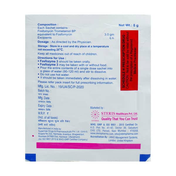 Fosfozyme 3 Sachet Of 8Gm Oral Powder