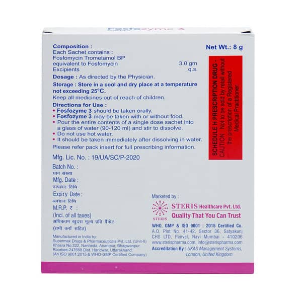 Fosfozyme 3 Sachet Of 8Gm Oral Powder