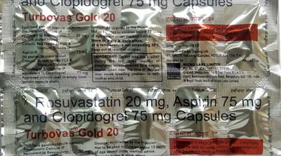 Turbovas Gold 20mg Strip Of 10 Capsules