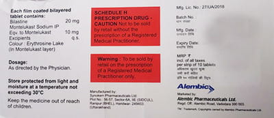 Bilambic M Strip Of 10 Tablets