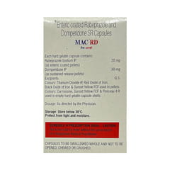 Mac On R&d Oct Mac-RD Capsule: Uses, Side Effects, Price, Dosage & More Info - PharmEasy