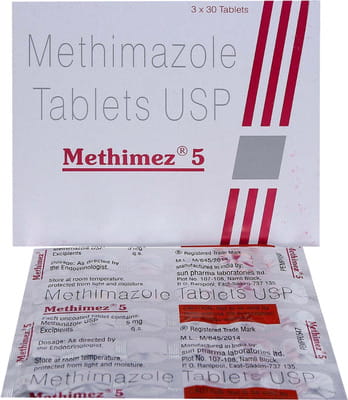 Methimez 5mg Strip Of 30 Tablets