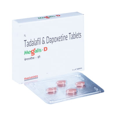 Megalis D Strip Of 4 Tablets