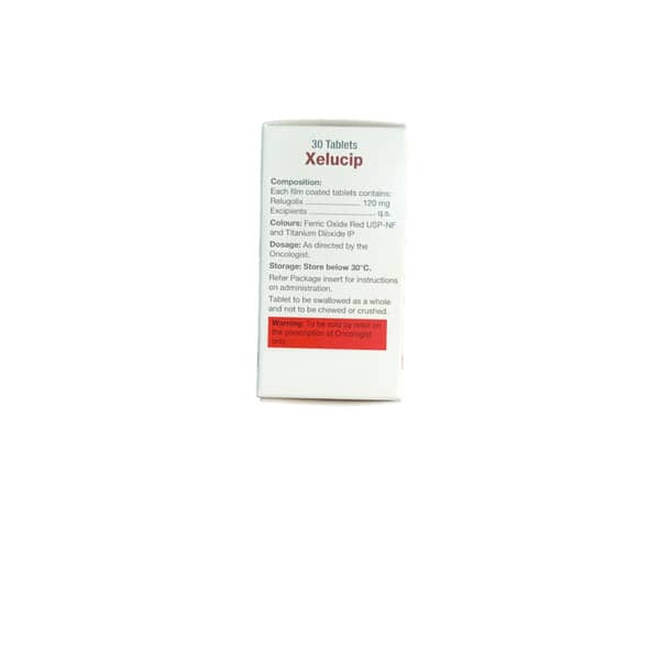Xelucip 120mg Bottle Of 30 Tablets