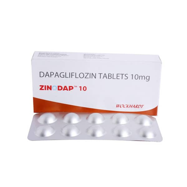 Zinodap 10mg Strip Of 10 Tablets