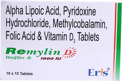 Remylin D 1000iu Strip Of 15 Tablets
