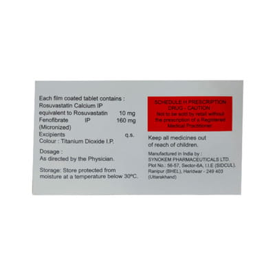 Rosloy F 10mg Strip Of 15 Tablets