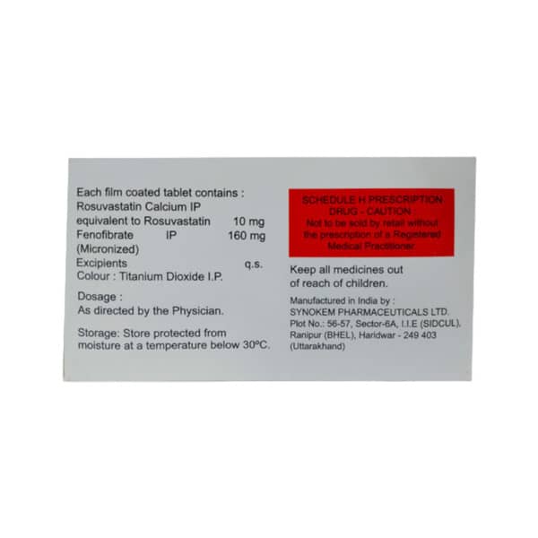 Rosloy F 10mg Strip Of 15 Tablets