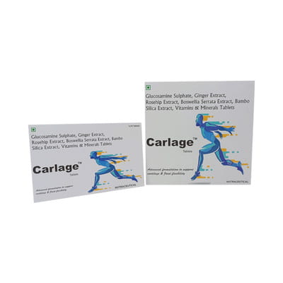 Carlage Gm Strip Of 10 Tablets