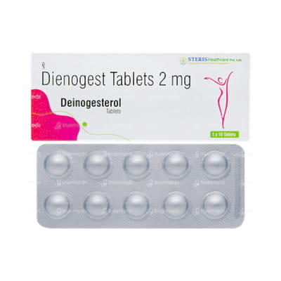 Deinogesterol 2mg Strip Of 10 Tablets