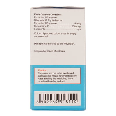 Pulmosmart 200mcg Box Of 30 Pulmicaps