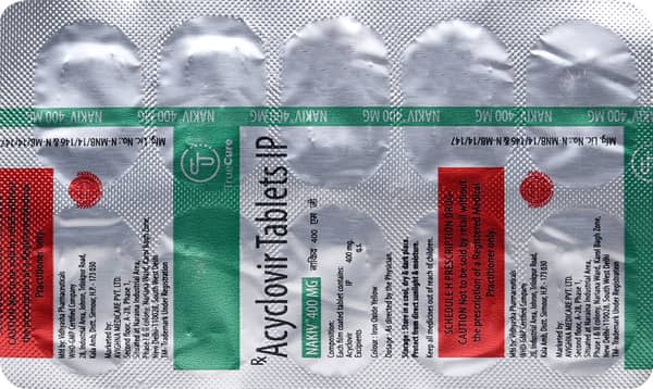 Nakiv 400mg Strip Of 10 Tablets