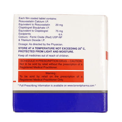 Rozucor Cv 20mg Strip Of 10 Tablets