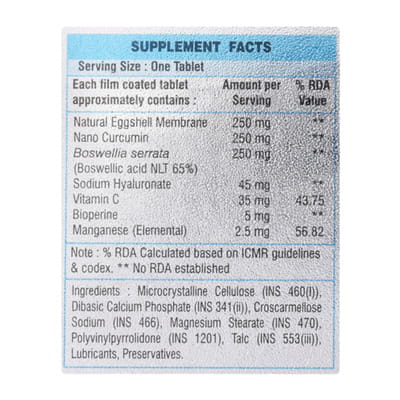 Ins3tactiv Oa Strip Of 10 Tablets