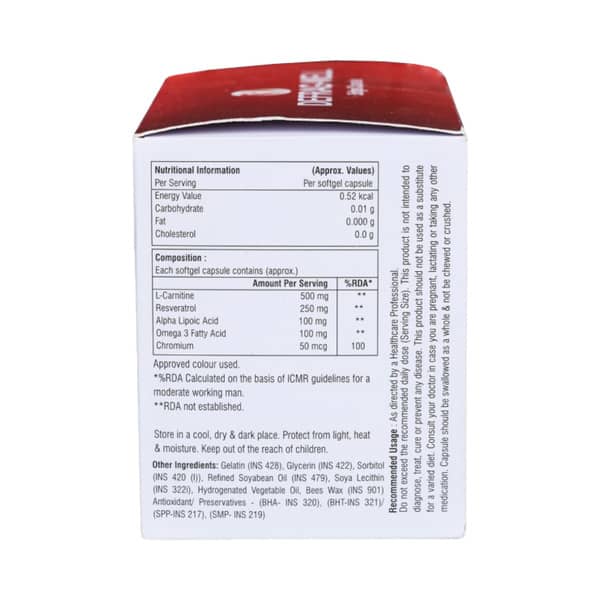 Defrag Well Strip Of 10 Softgel Capsules