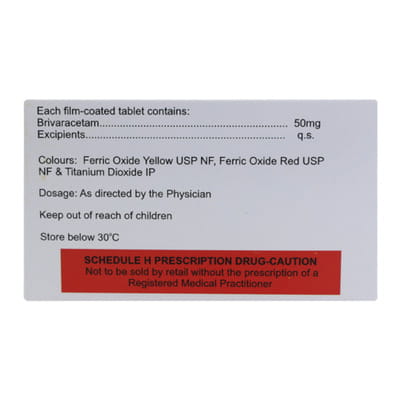 Bripca 50mg Strip Of 14 Tablets