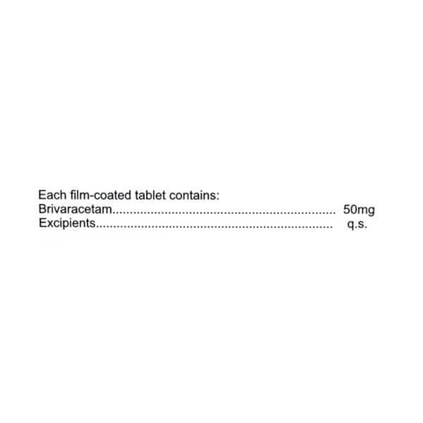 Bripca 50mg Strip Of 14 Tablets
