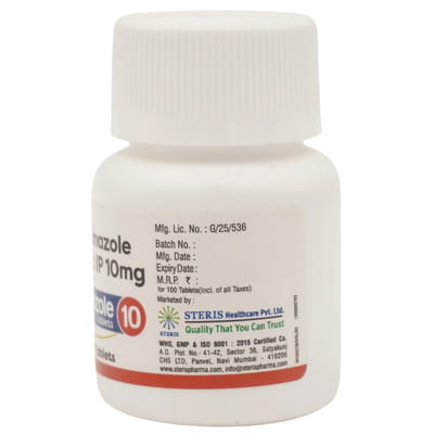 Carbizole 10mg Bottle Of 100 Tablets