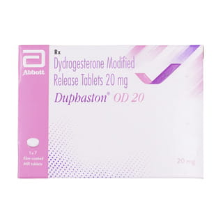 Duphaston Od 20Mg Strip Of 7 Tablets
