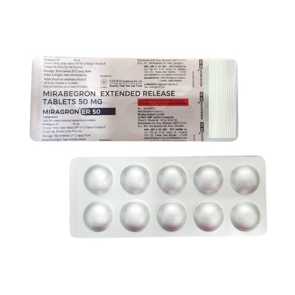 Miragron Er 50Mg Strip Of 10 Tablets